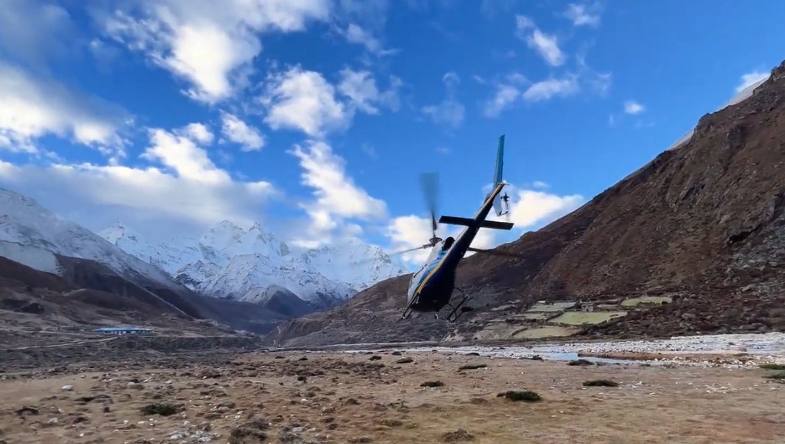 Lukla – Kala Patthar helicopter