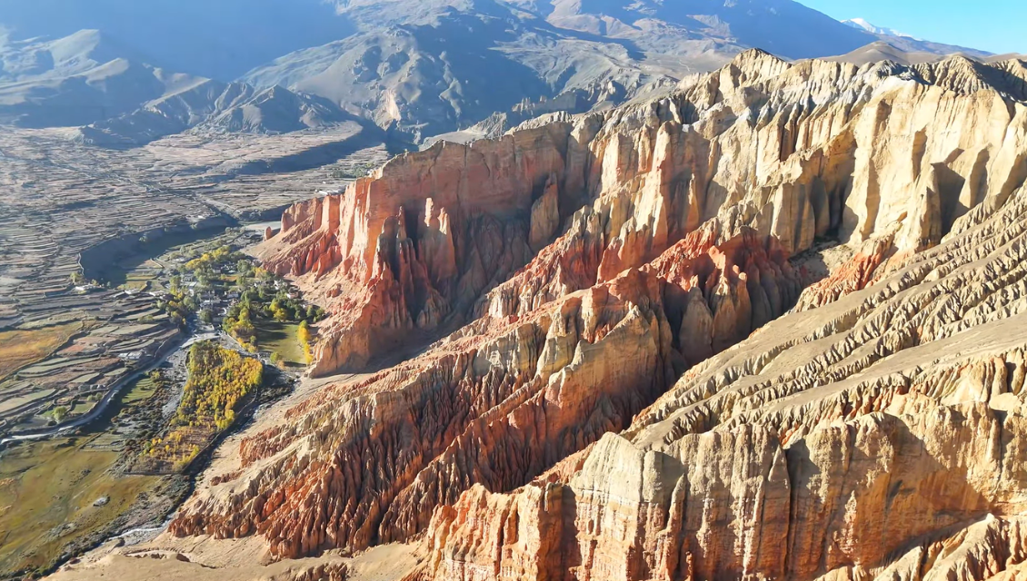 Upper Mustang mountain region