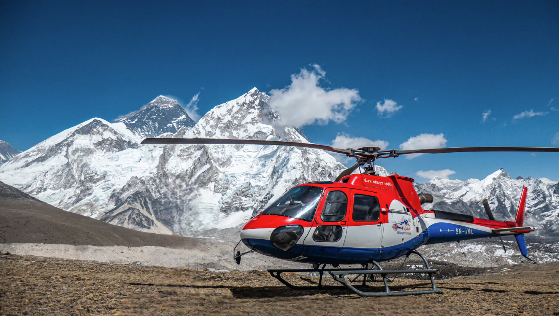 Everest mountain region